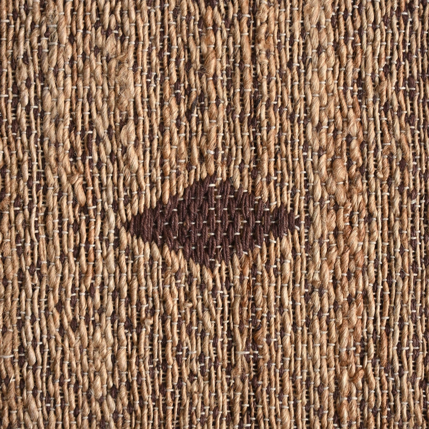 PEWTER RUG - NATURAL/BROWN - JUTE