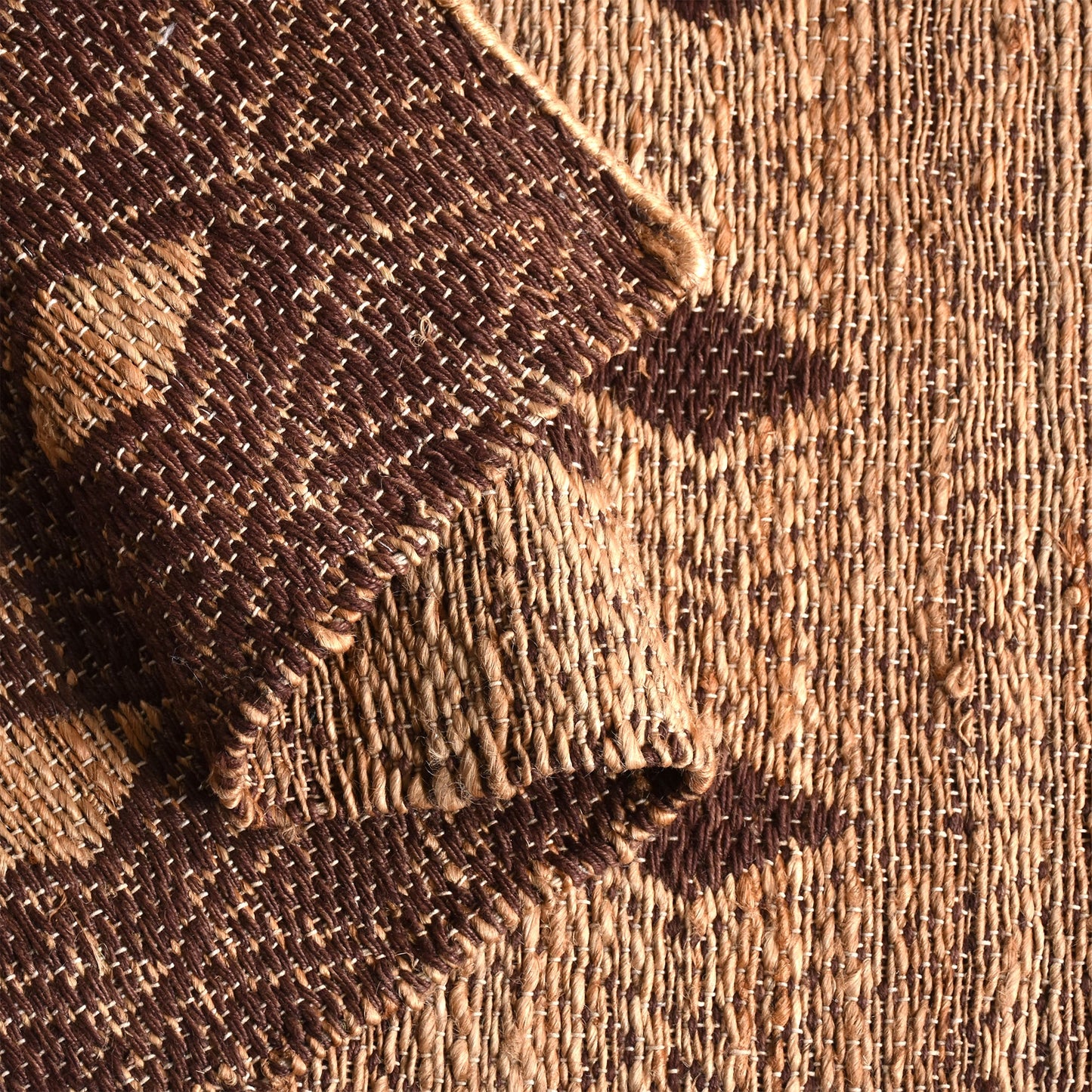 PEWTER RUG - NATURAL/BROWN - JUTE