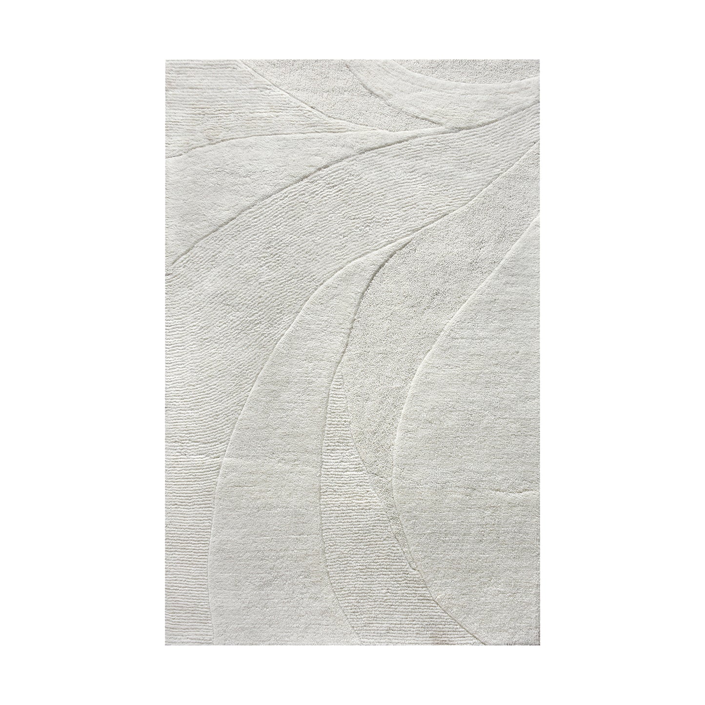 PIGOTT RUG - NZ WOOL - TABLE TUFTED - IVORY (BACKING)