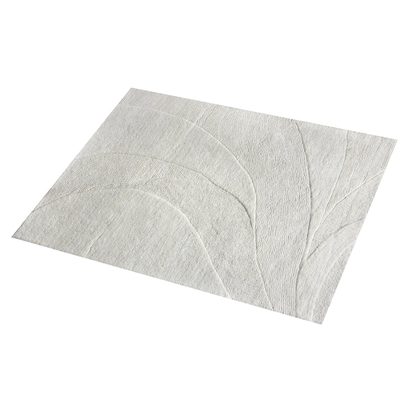 PIGOTT RUG - NZ WOOL - TABLE TUFTED - IVORY (BACKING)