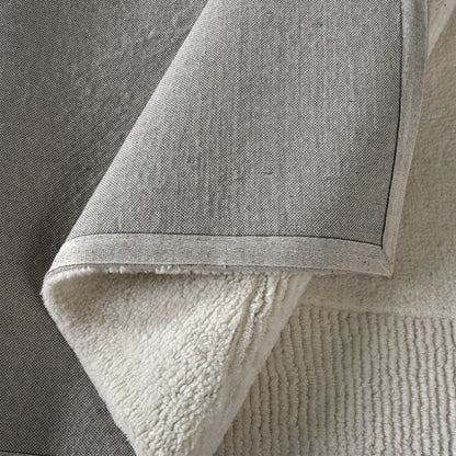PIGOTT RUG - NZ WOOL - TABLE TUFTED - IVORY (BACKING)