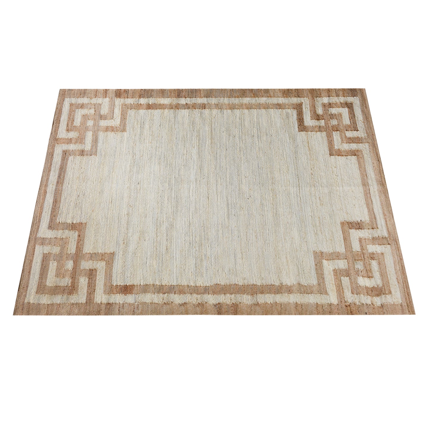 PINHAL RUG - BLEACH/NATURAL - JUTE - HANDWOVEN