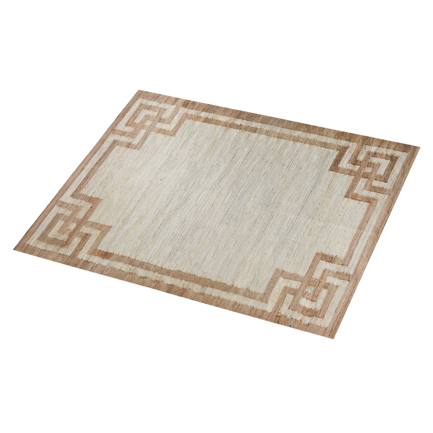 PINHAL RUG - BLEACH/NATURAL - JUTE - HANDWOVEN