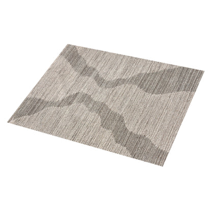 POKANA RUG - GREY/BEIGE - WOOL - HAND WOVEN, OVER TUFTED