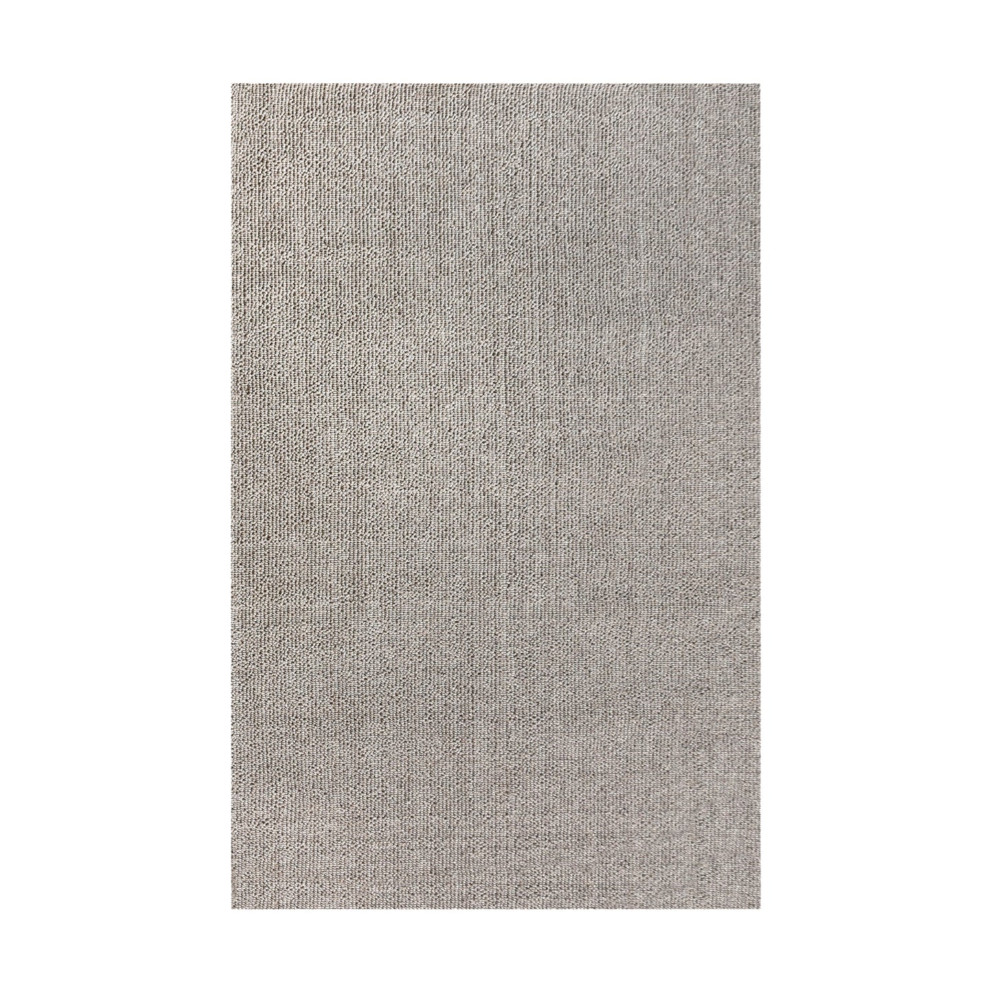 POPCORN WEAVE SOLID RUG - WOOL - GREY