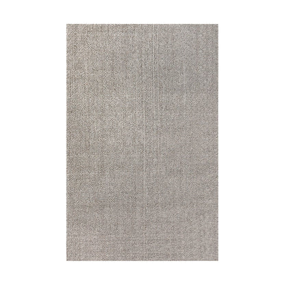 POPCORN WEAVE SOLID RUG - WOOL - GREY