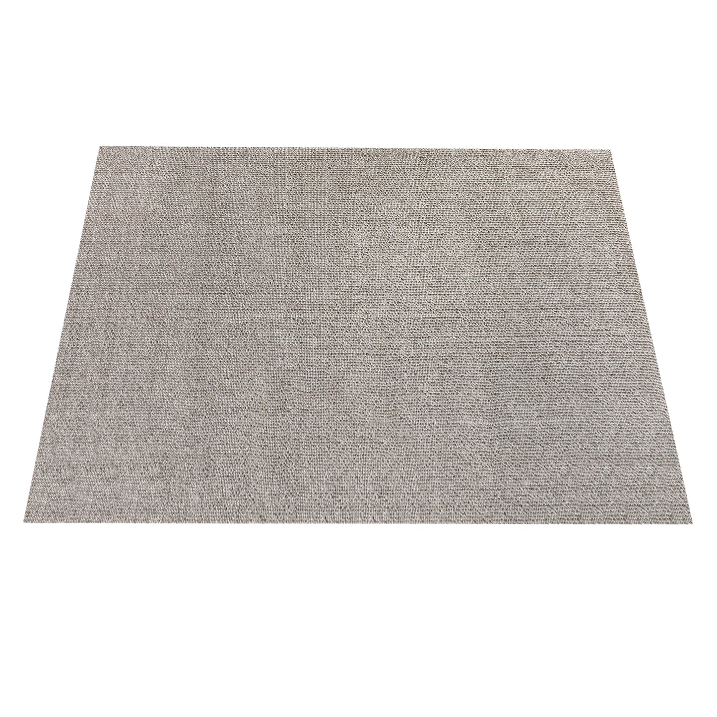 POPCORN WEAVE SOLID RUG - WOOL - GREY