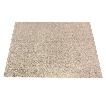 POPCORN WEAVE SOLID RUG - WOOL - LIGHT BEIGE