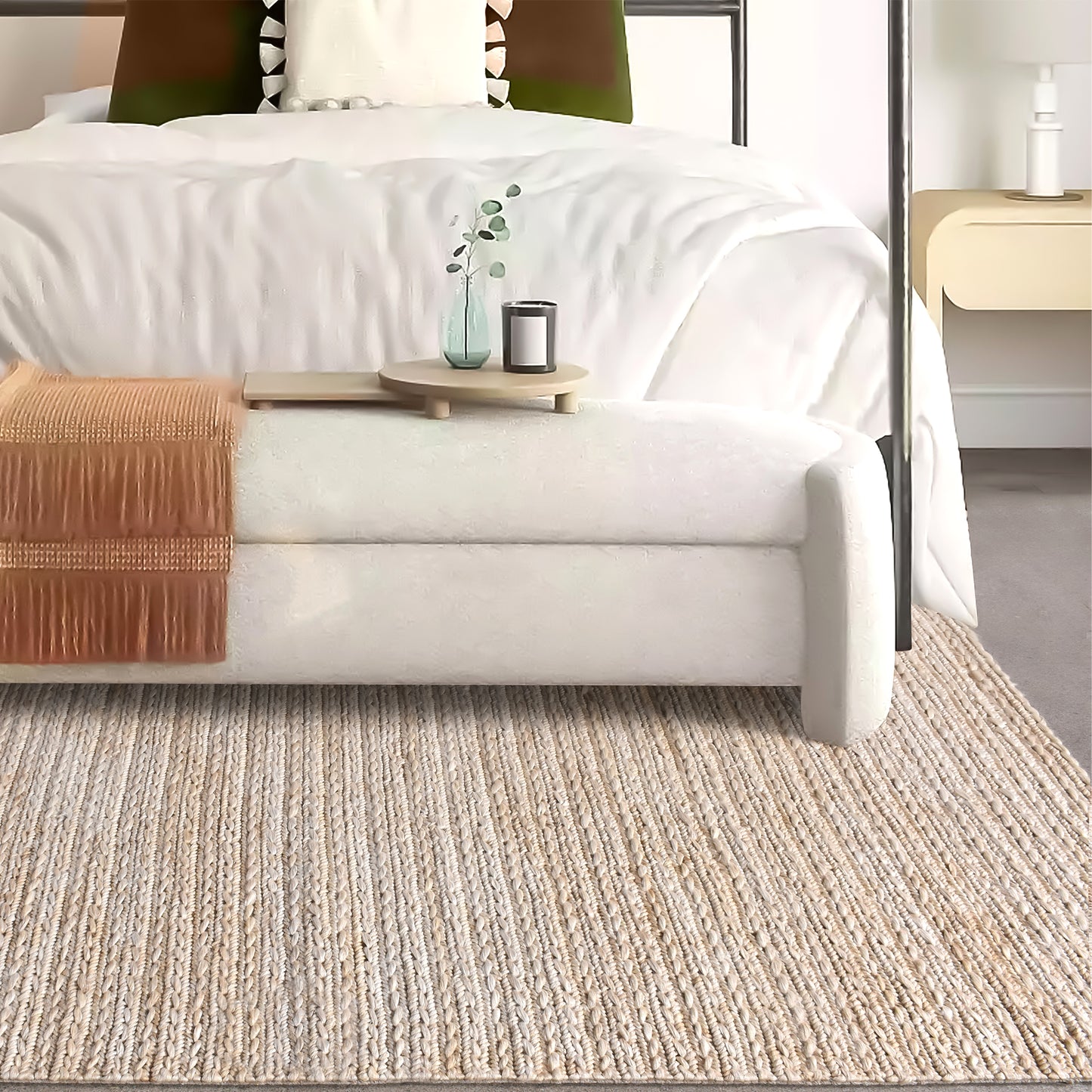 QUAKET RUG - JUTE