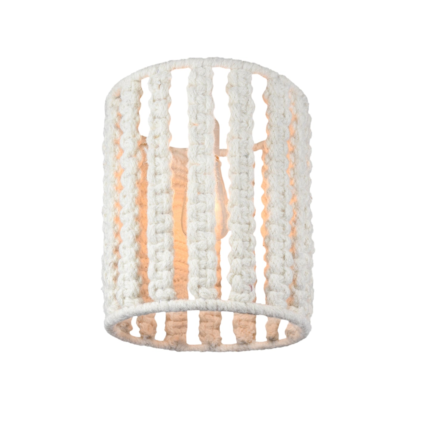 QUAY LAMP - IVORY - HAND MADE - WOOL DORI