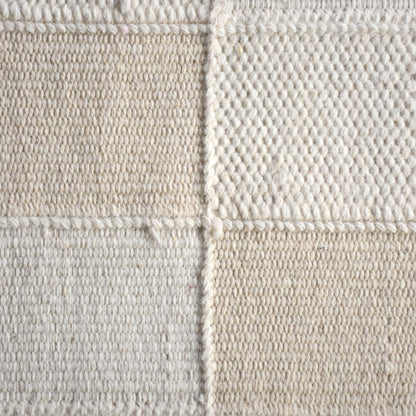 RABACCA RUG - IVORY - HAND WOVEN - WOOL