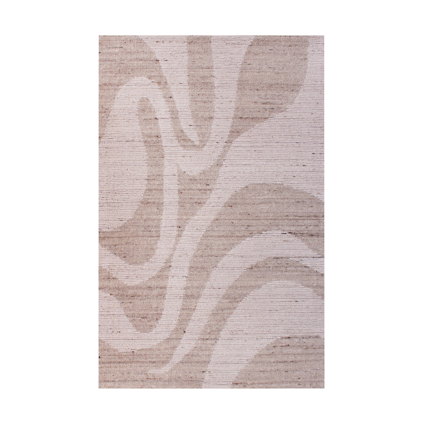 RASINA RUG - IVORY - WOOL - HAND WOVEN, OVER TUFTED
