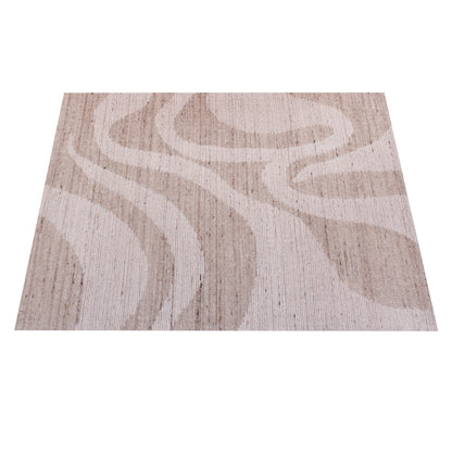 RASINA RUG - IVORY - WOOL - HAND WOVEN, OVER TUFTED