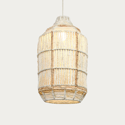 RINCO LAMP - NATURAL/IVORY - HAND MADE - JUTE