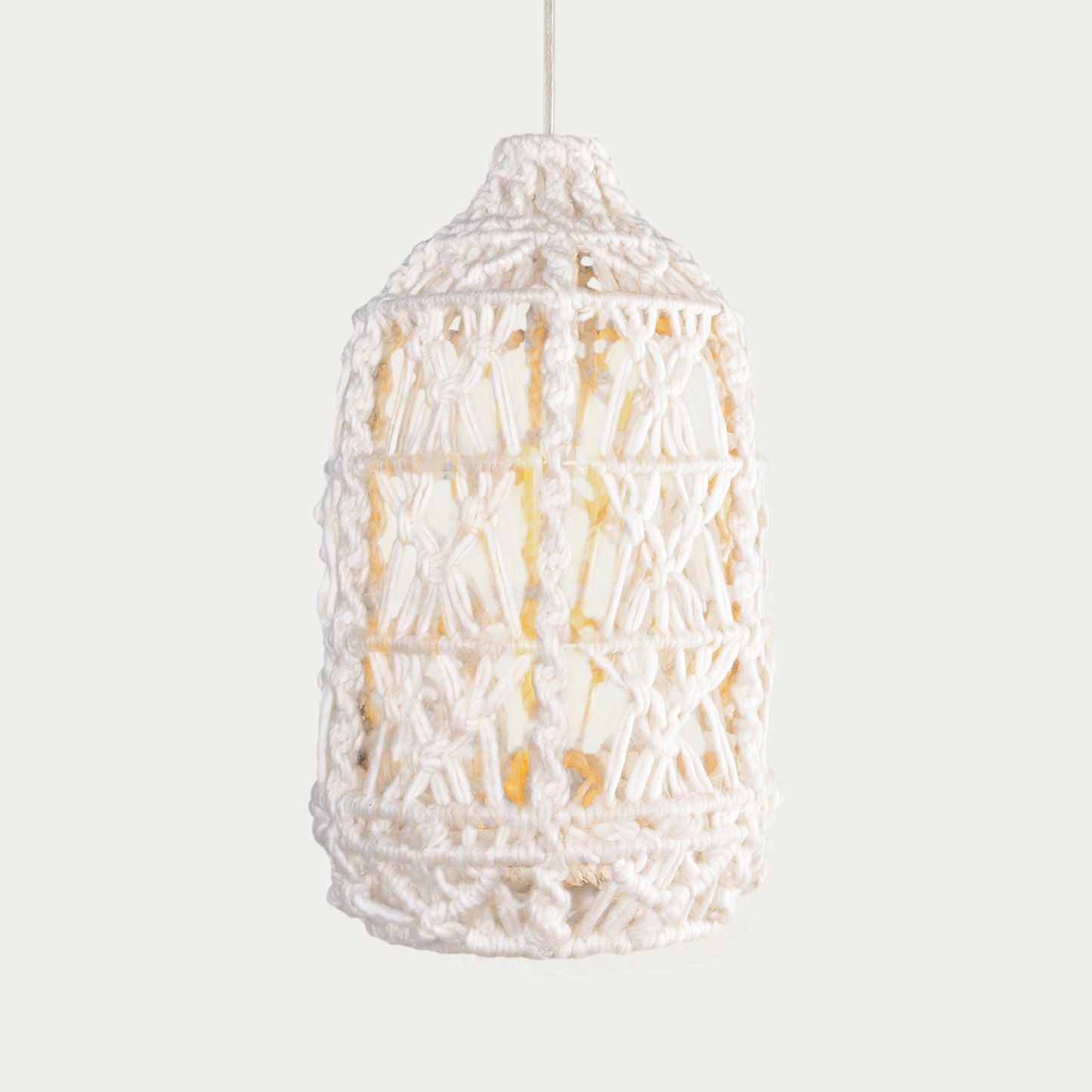 RORAIMA LAMP - IVORY - HAND MADE - NZ WOOL
