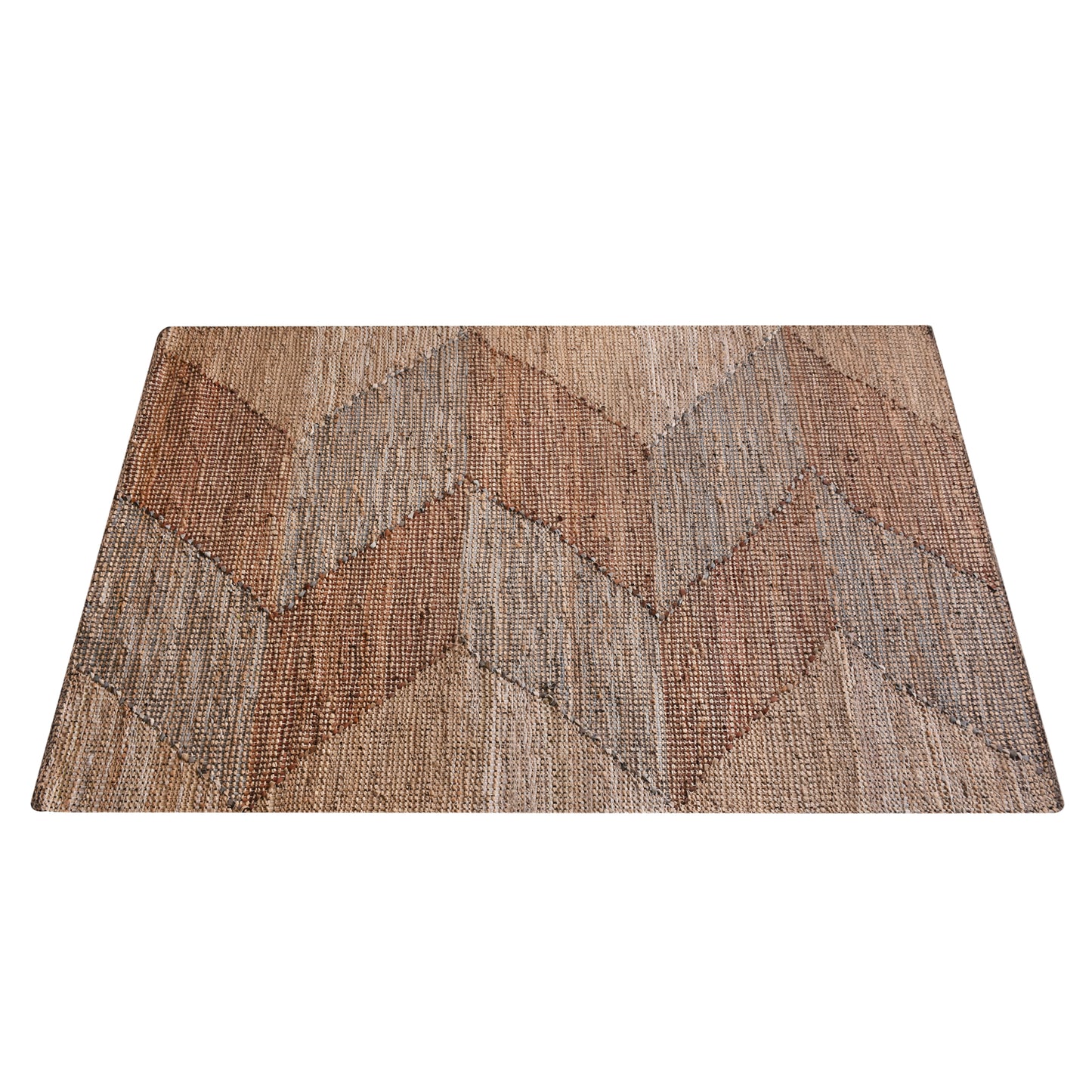 ROSENBERG RUG - JUTE/ LEATHER