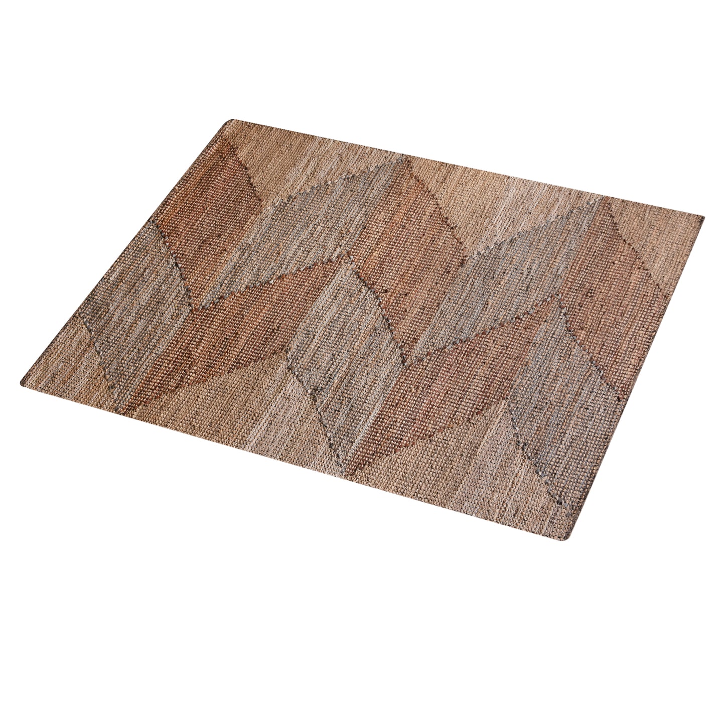 ROSENBERG RUG - JUTE/ LEATHER
