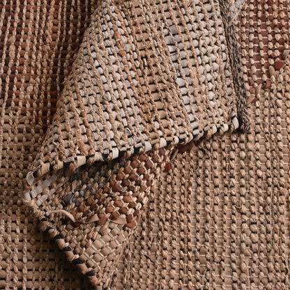 ROSENBERG RUG - JUTE/ LEATHER