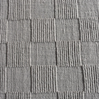 SAMPAN RUG - GREY - HAND WOVEN - PET