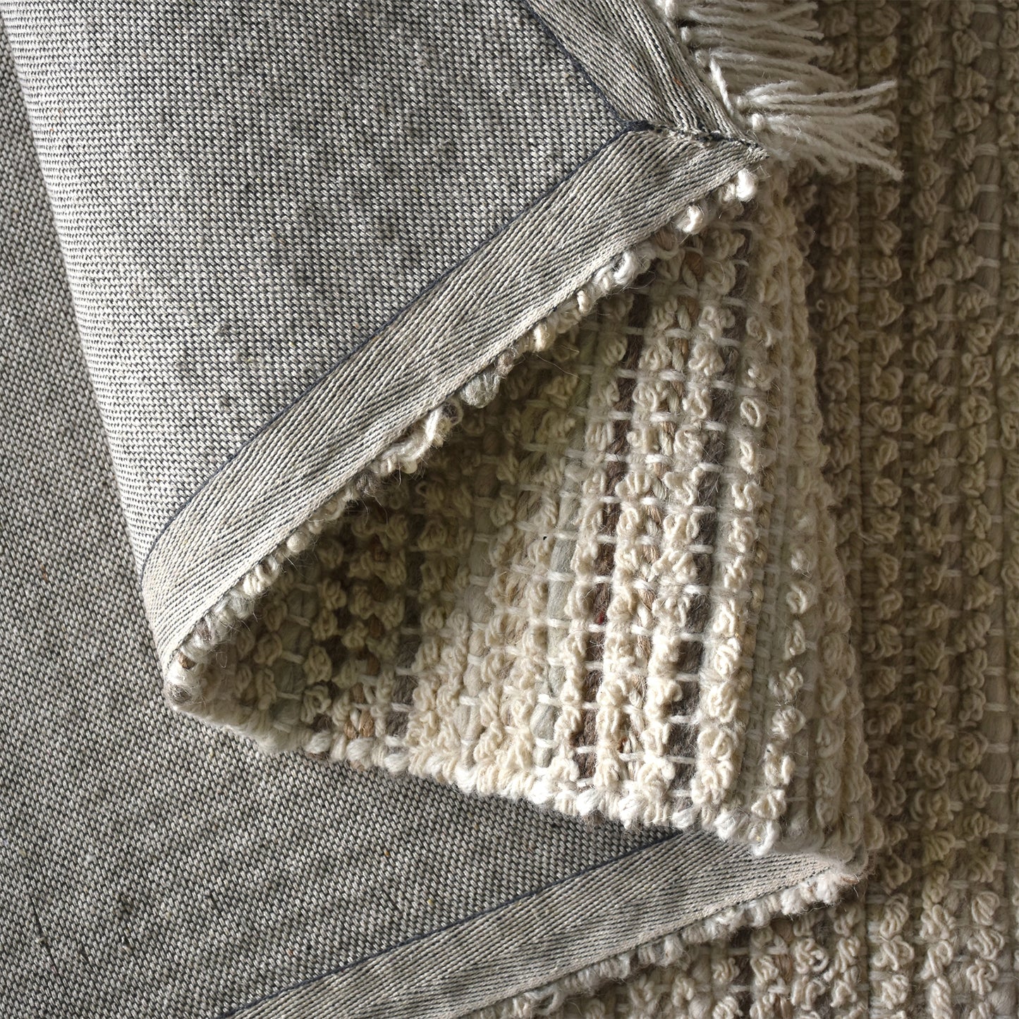 SEABROOK RUG - WOOL/ JUTE