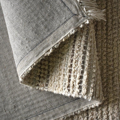 SEABROOK RUG - WOOL/ JUTE