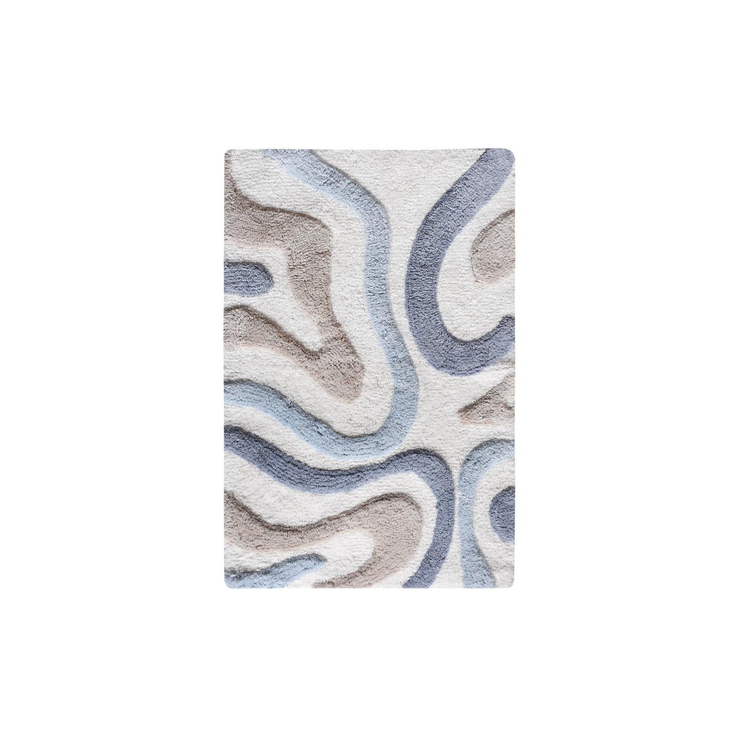 SEROPE BATH RUG - COTTON - TABLE TUFTED