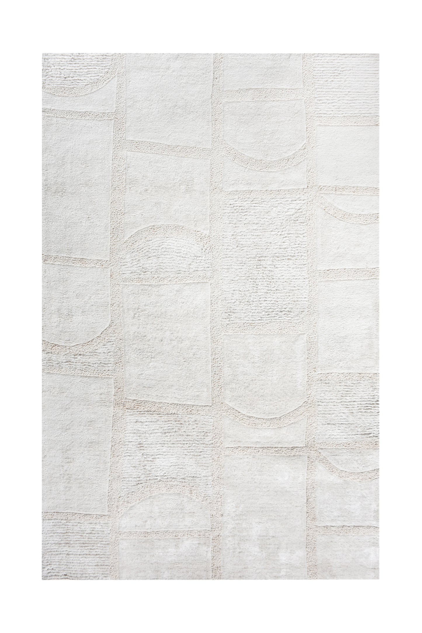 SYANNO-II RUG - COTTON/CHENILLE - TABLE TUFTED - IVORY