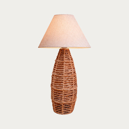 SAFFRONA TABLE LAMP - NATURAL - HAND MADE - JUTE