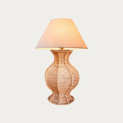 SHAARV TABLE LAMP - BEIGE - HAND MADE - JUTE