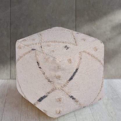 TARASCON POUF - WOOL