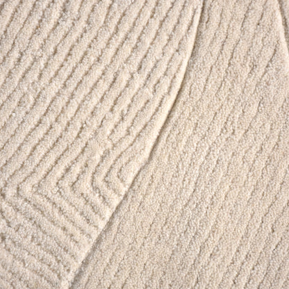 TARWIN RUG - WOOL - IVORY - HAND TUFTED