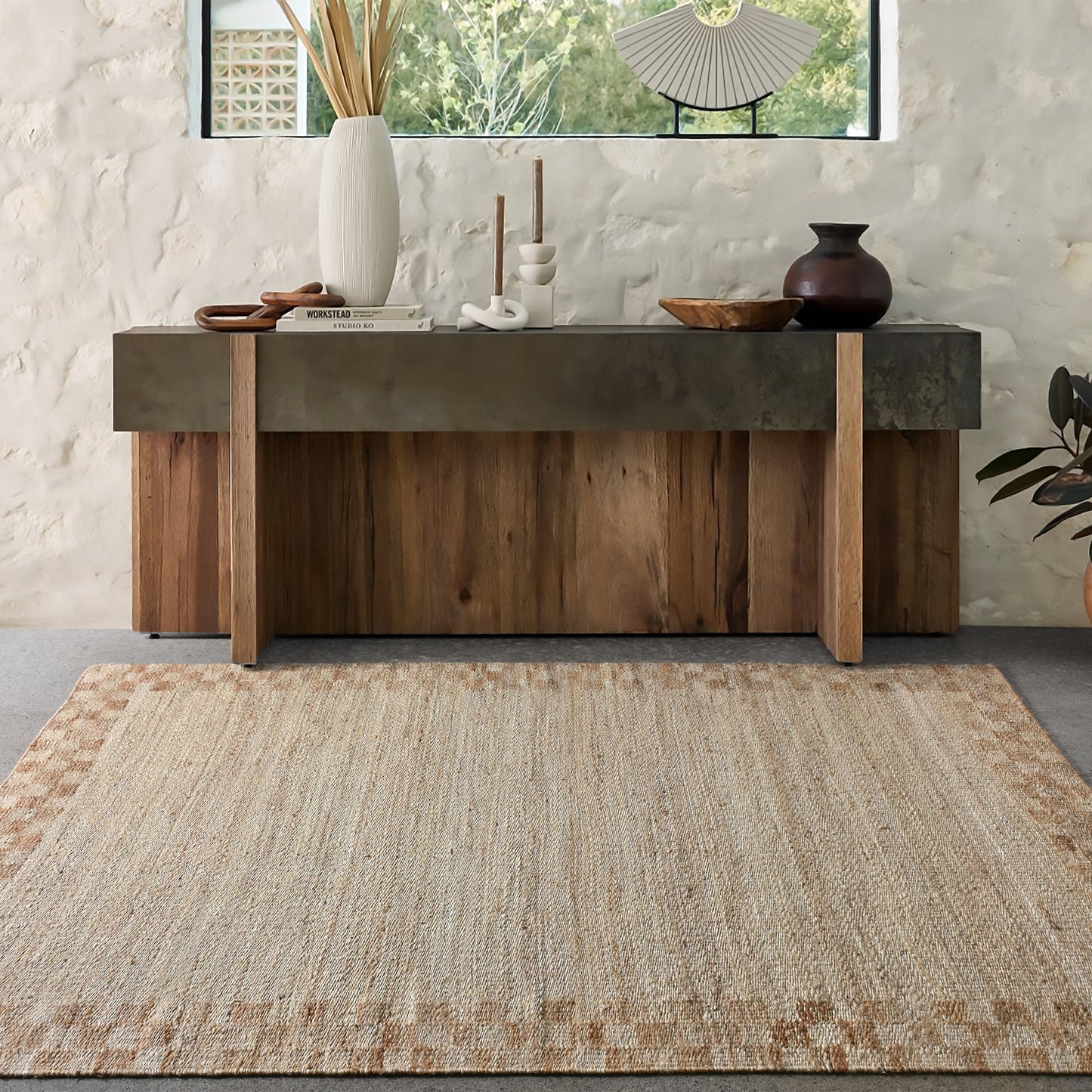 TIBAGI RUG - NATURAL - JUTE - PUNJA