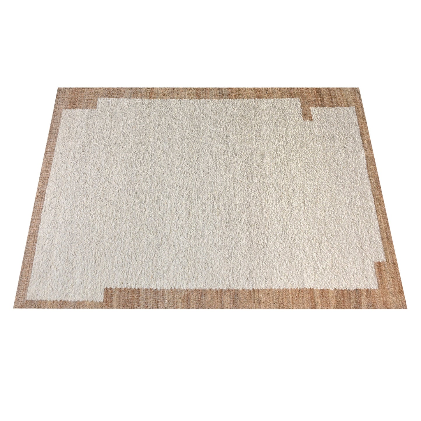 TISOVNIK RUG - NATURAL/IVORY - NZ WOOL/JUTE