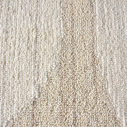 TOOMS RUG - IVORY - WOOL - HAND WOVEN, OVER TUFTED