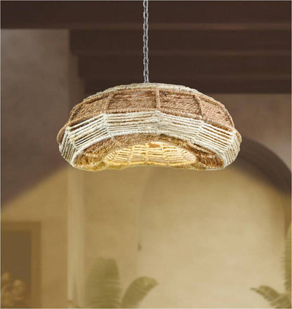 TORRINHA LAMP - IVORY/NATURAL - HAND MADE - JUTE