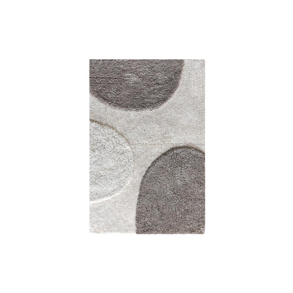 CIZELE BATH RUG - IVORY/GREY - TABLE TUFTED - COTTON
