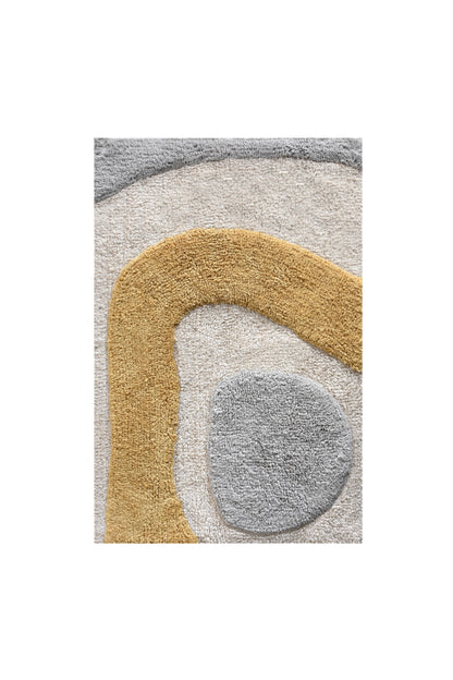 CILDARA BATH RUG - COTTON - TABLE TUFTED