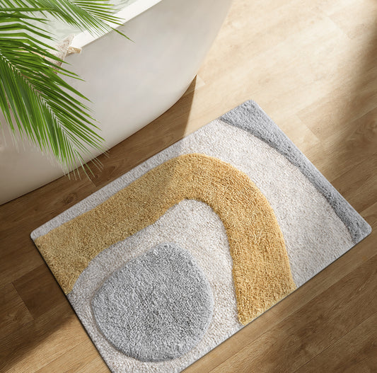 CILDARA BATH RUG - COTTON - TABLE TUFTED