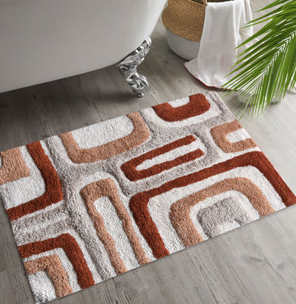 PULUMO BATH RUG - COTTON - TABLE TUFTED
