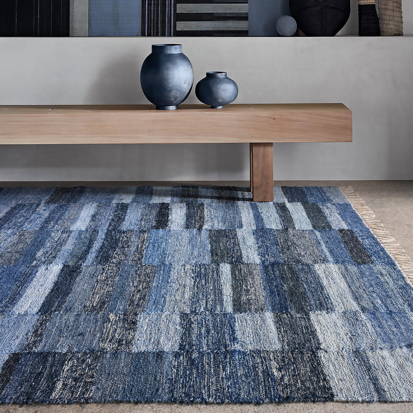 VALLUNAR RUG - DENIM