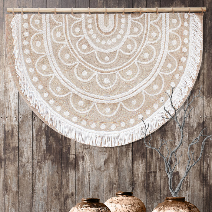 VELVETTO WALL HANGING - JUTE / WOOL