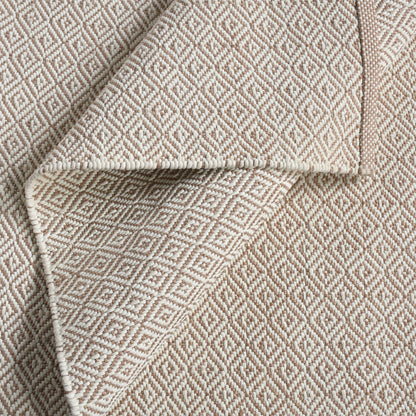 VENTUARI RUG - POLYPROPYLENE - IVORY/BEIGE - HANDWOVEN