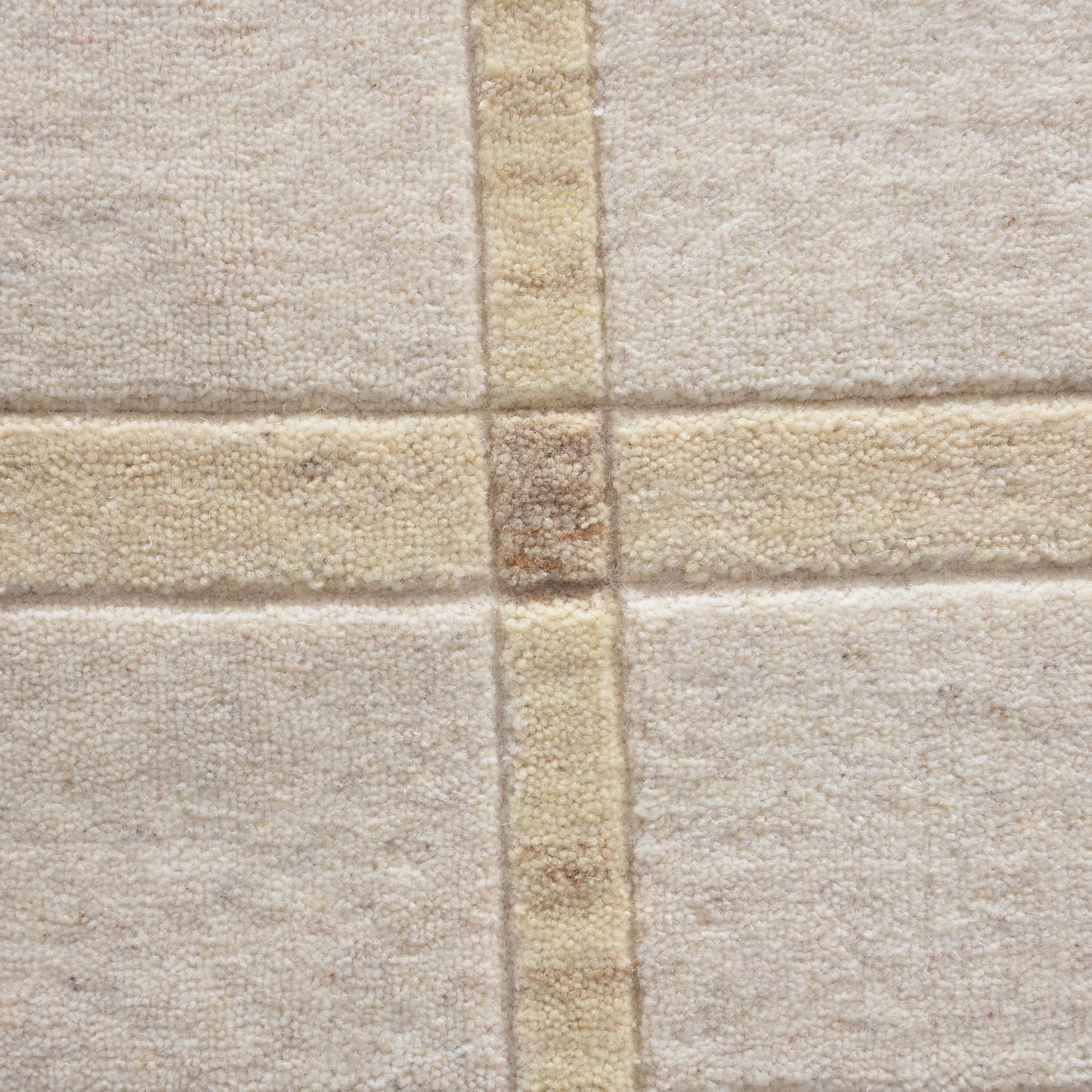 VIMMA RUG - WOOL - HAND WOVEN - IVORY/BEIGE