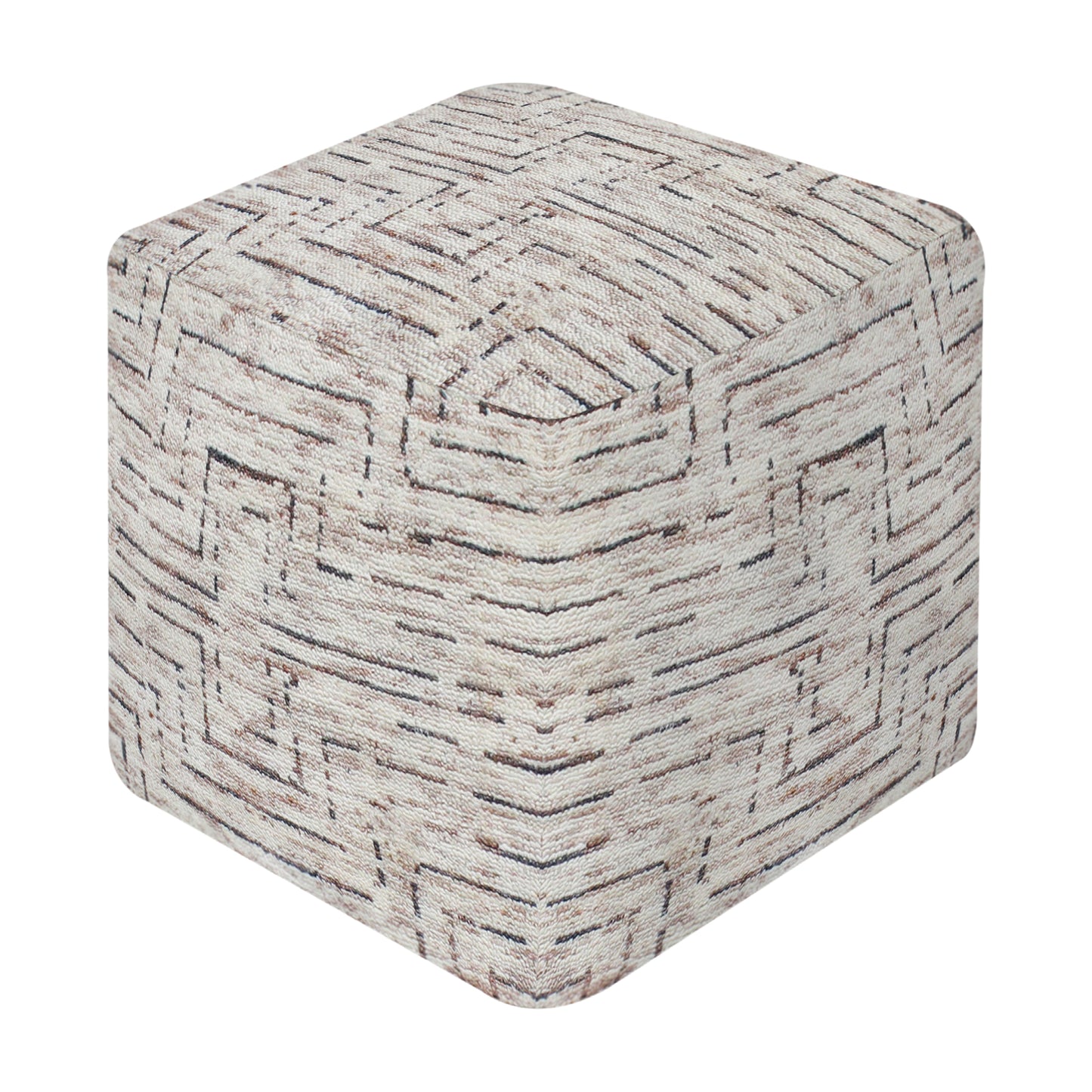 VOLUSIA POUF - WOOL