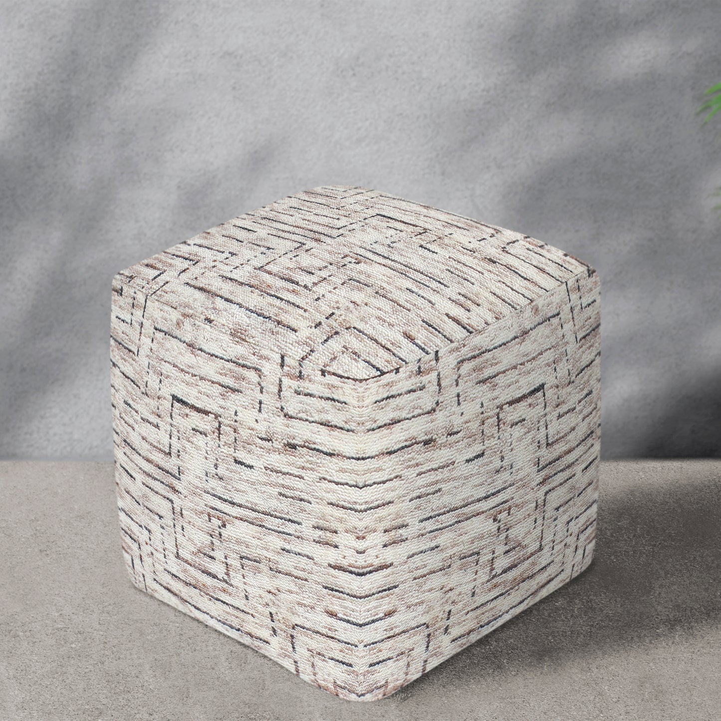 VOLUSIA POUF - WOOL