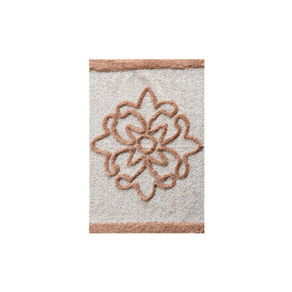 VREDEN BATH RUG - NATURAL/BEIGE - TABLE TUFTED - COTTON