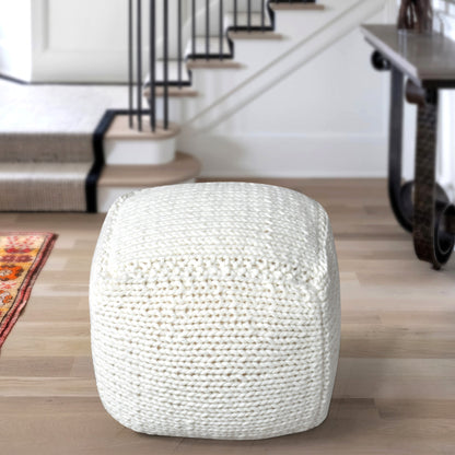WONORE POUF - NZ WOOL
