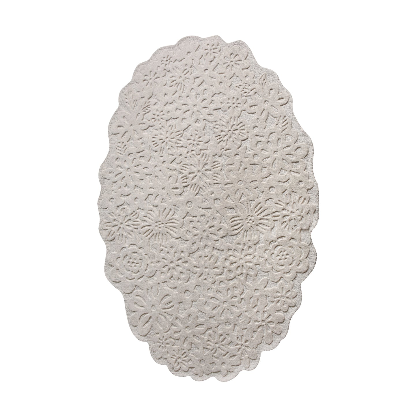 AURELIE RUG - IVORY - HAND TUFTED - WOOL