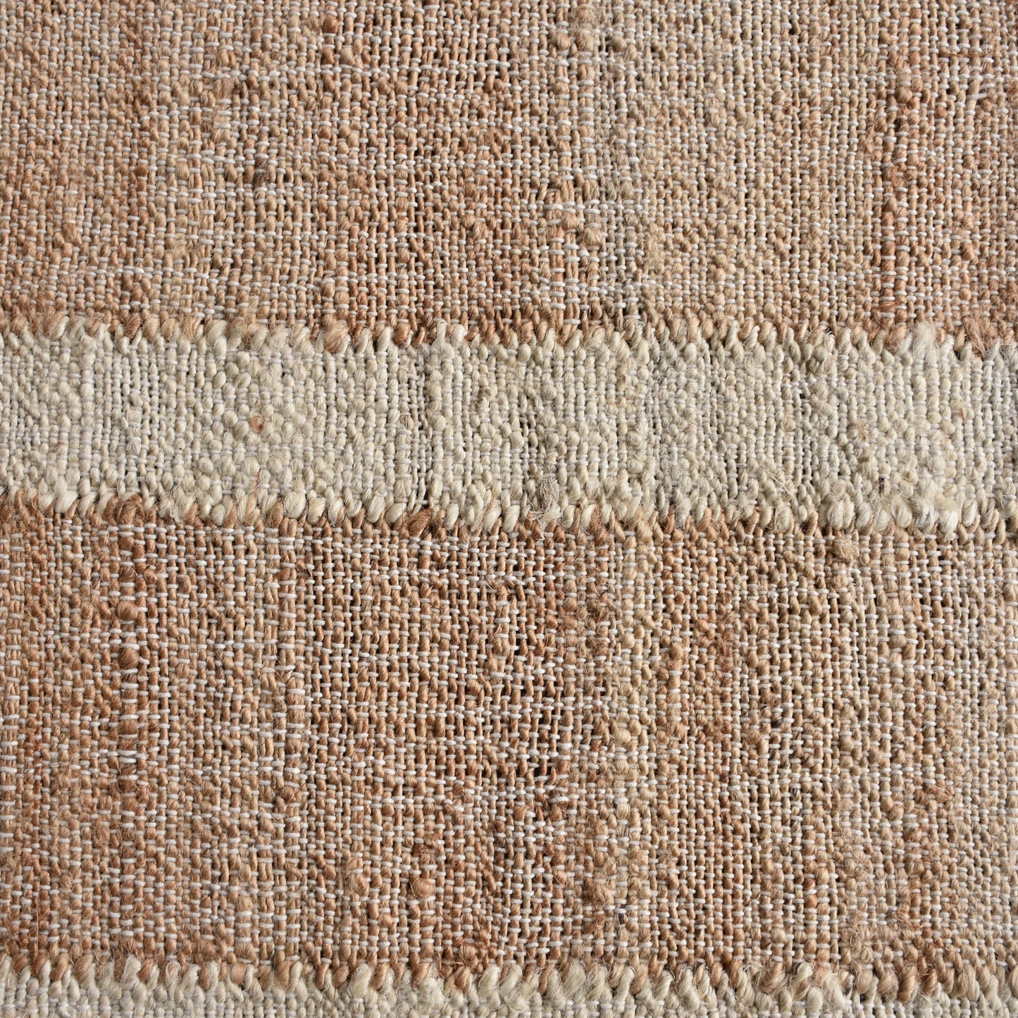 BELCONNEN RUG - NATURAL/ IVORY - JUTE