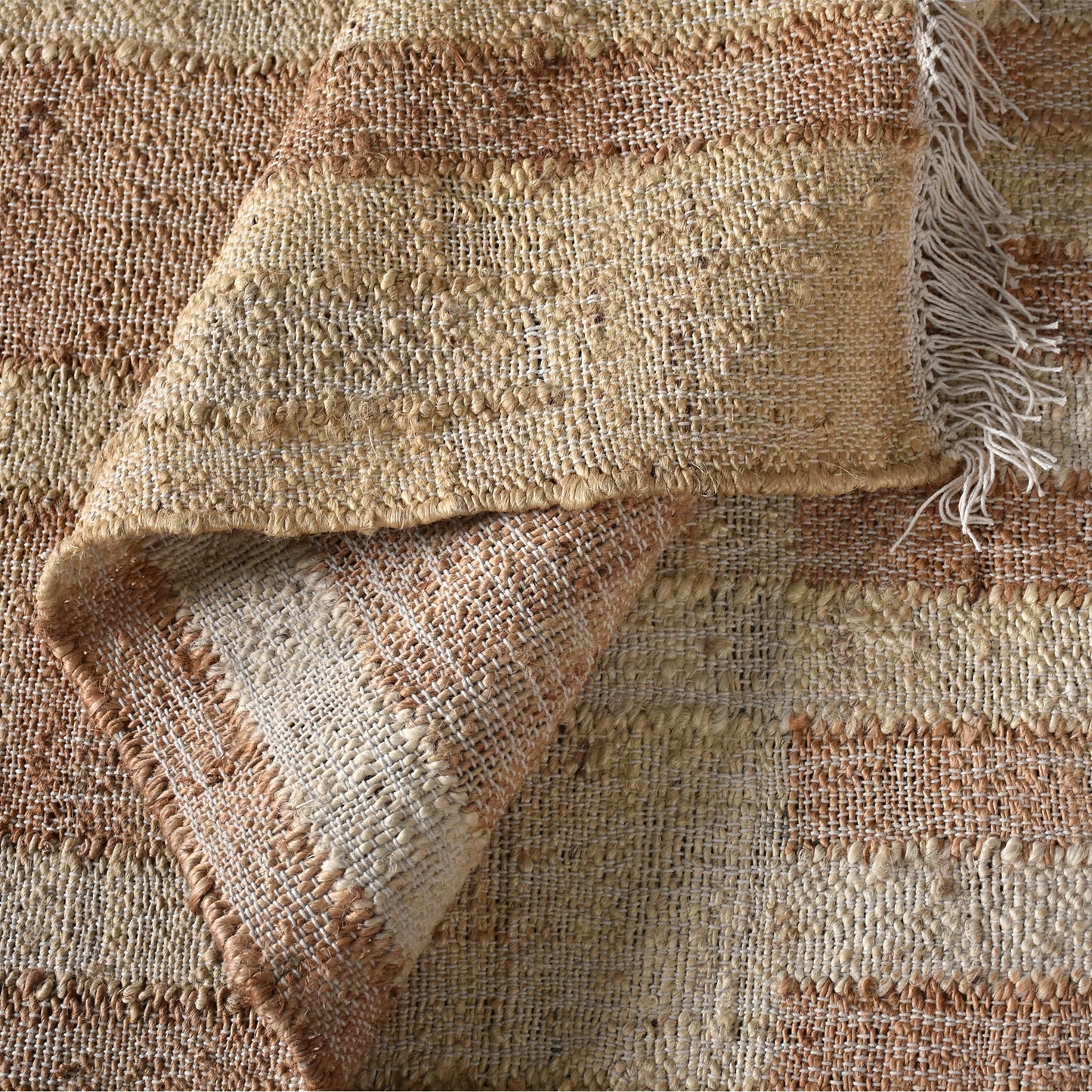BELCONNEN RUG - NATURAL/ IVORY - JUTE